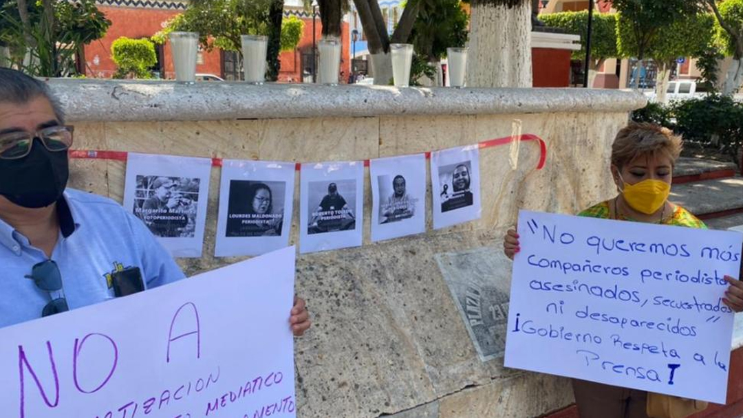 periodistas exigen justicia por asesinato de heber lopez