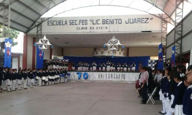 Regresan a clases presenciales en la secundaria Benito Juárez