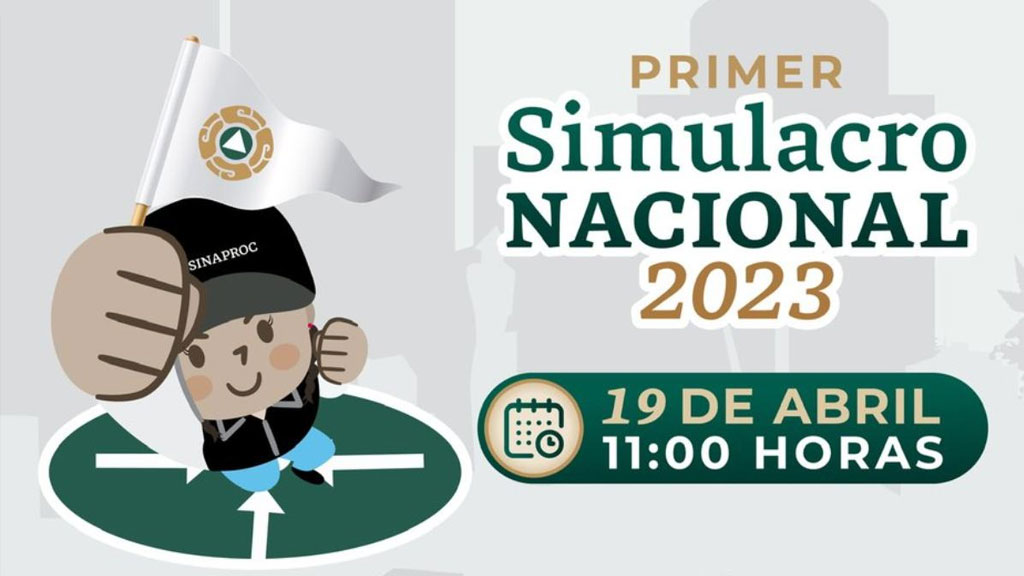 hoy se realiza el primer simulacro nacional 2023