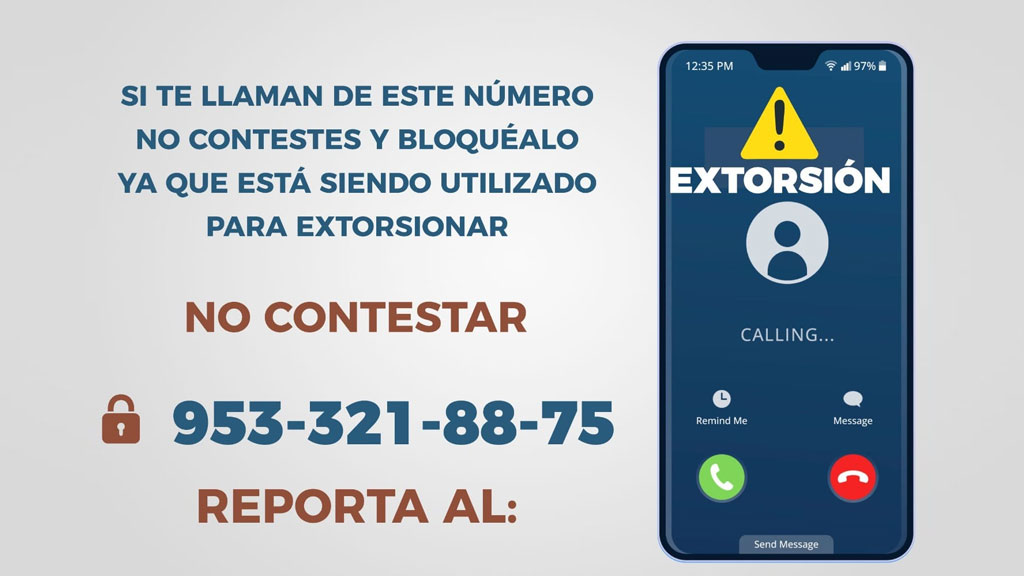 alertan sobre llamadas de extorsion a nombre de un supuesto grupo delictivo