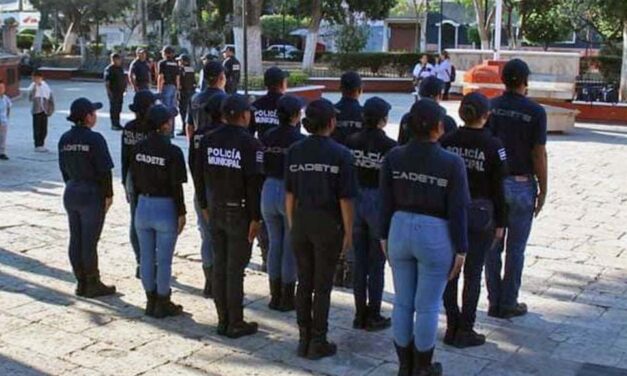 Buscan 21 cadetes ingresar a la policía municipal
