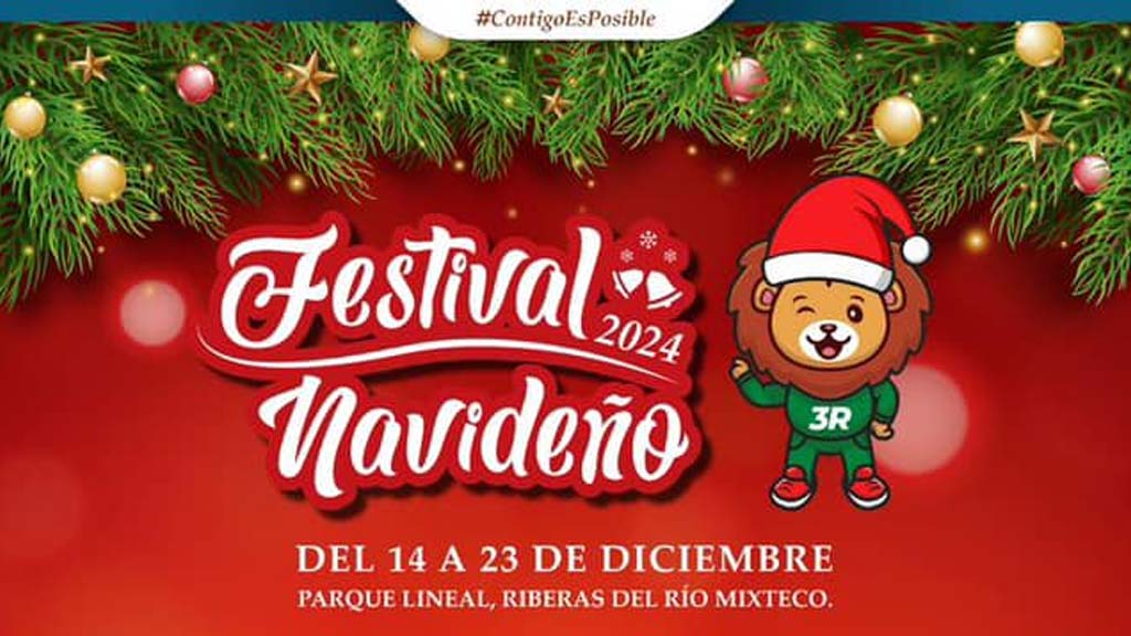 inauguran tercer festival navidenio