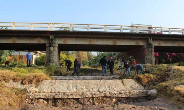 Inician limpia de ríos y barrancas por temporada de lluvias