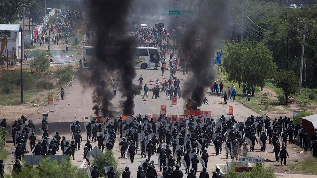 a 9 anios del enfrentamiento de nochixtlan seccion 22 y covic exigen justicia