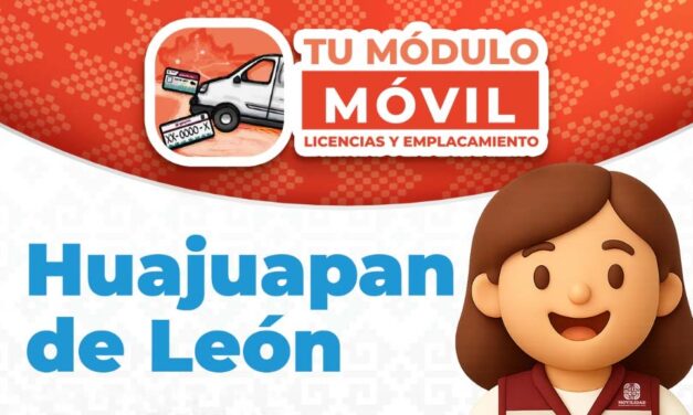 Llevará Semovi trámite de servicios a Huajuapan con su módulo móvil