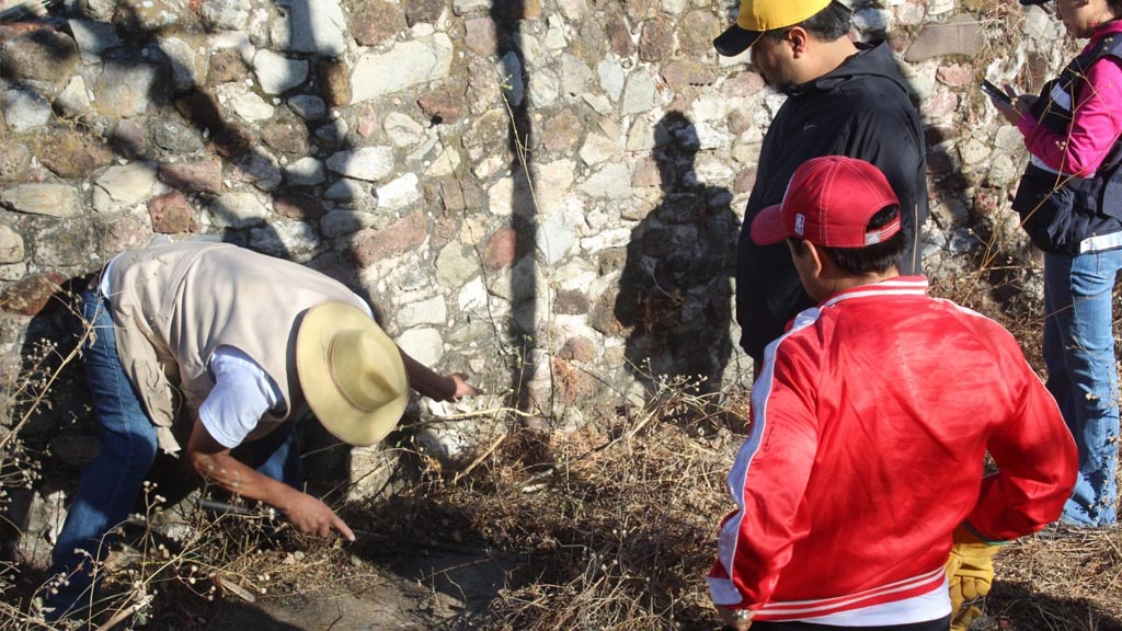 se busca rescatar los vestigios de la cancha de pelota