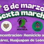 Marea Verde Mixteca anuncia actividades para conmemorar el Día Internacional de la Mujer