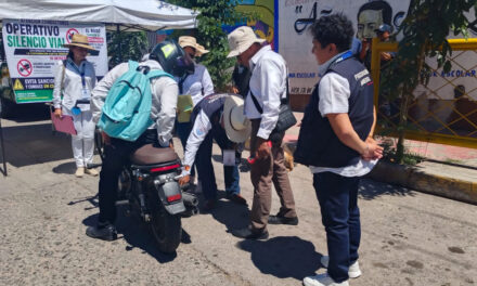 Arranca operativo contra escapes ruidosos y música alta