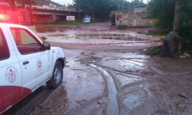 Alerta PC sobre riesgos de derrumbes y corrientes de agua