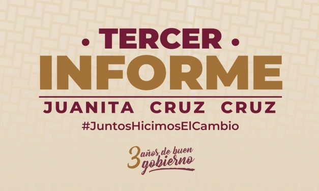Juanita Cruz rendirá su Tercer Informe de Gobierno