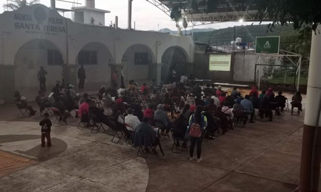 Pactan tregua en Santa Teresa